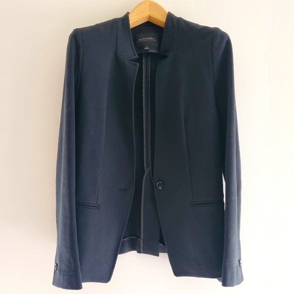 Banana Republic unstructured stretch jacket black - Picture 3 of 9